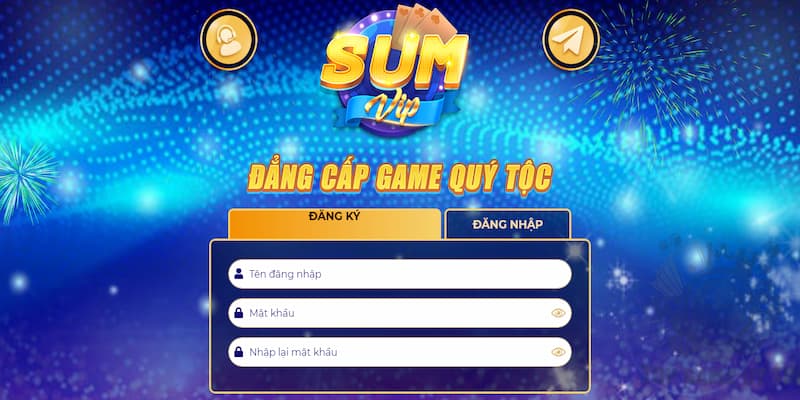 Cách đăng nhập Sumvip